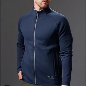 Asher‎ Golf Alpine Jacket Navy Men's XXL Outdoor NWT